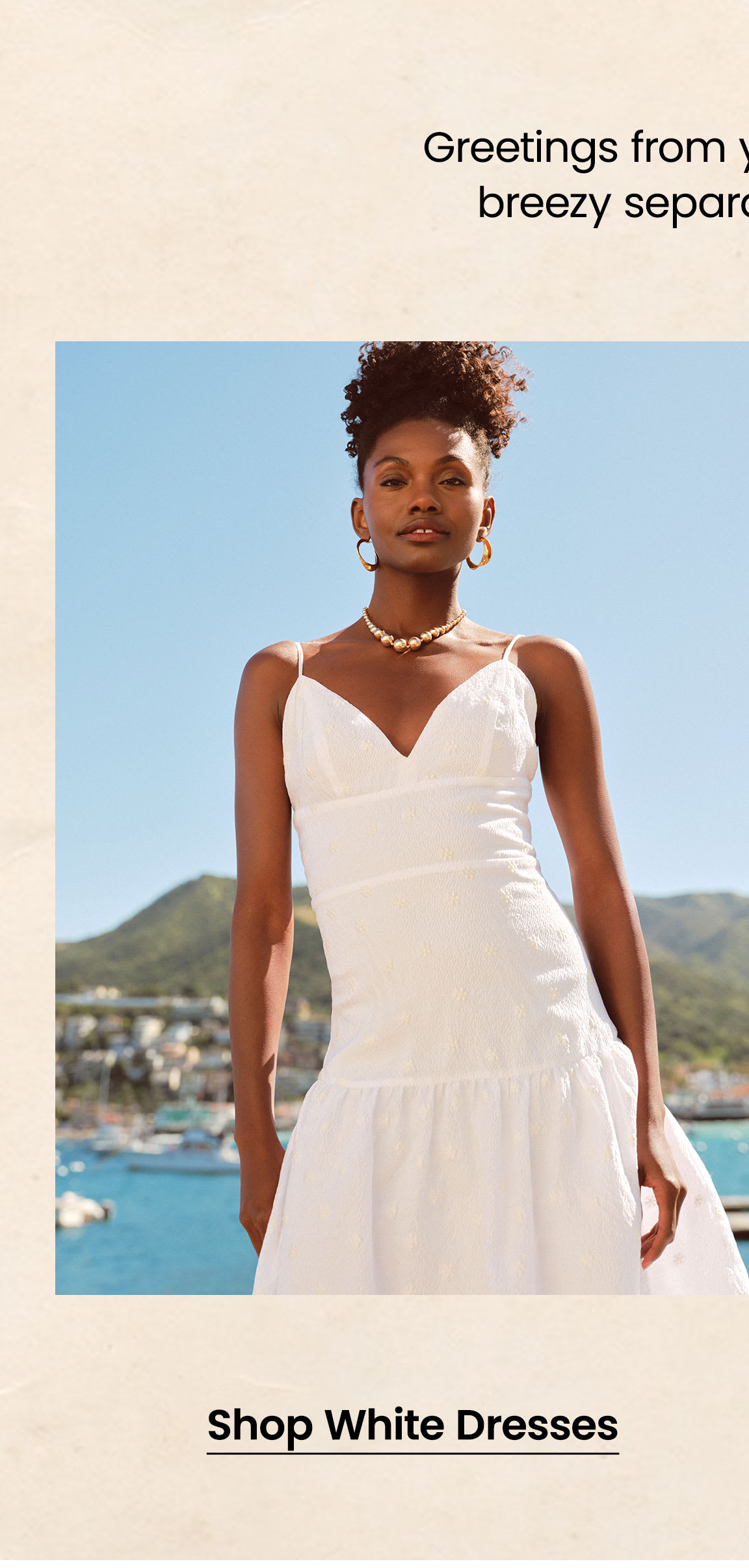 White Dresses | White Textured Embroidered Drop Waist Midi Dress