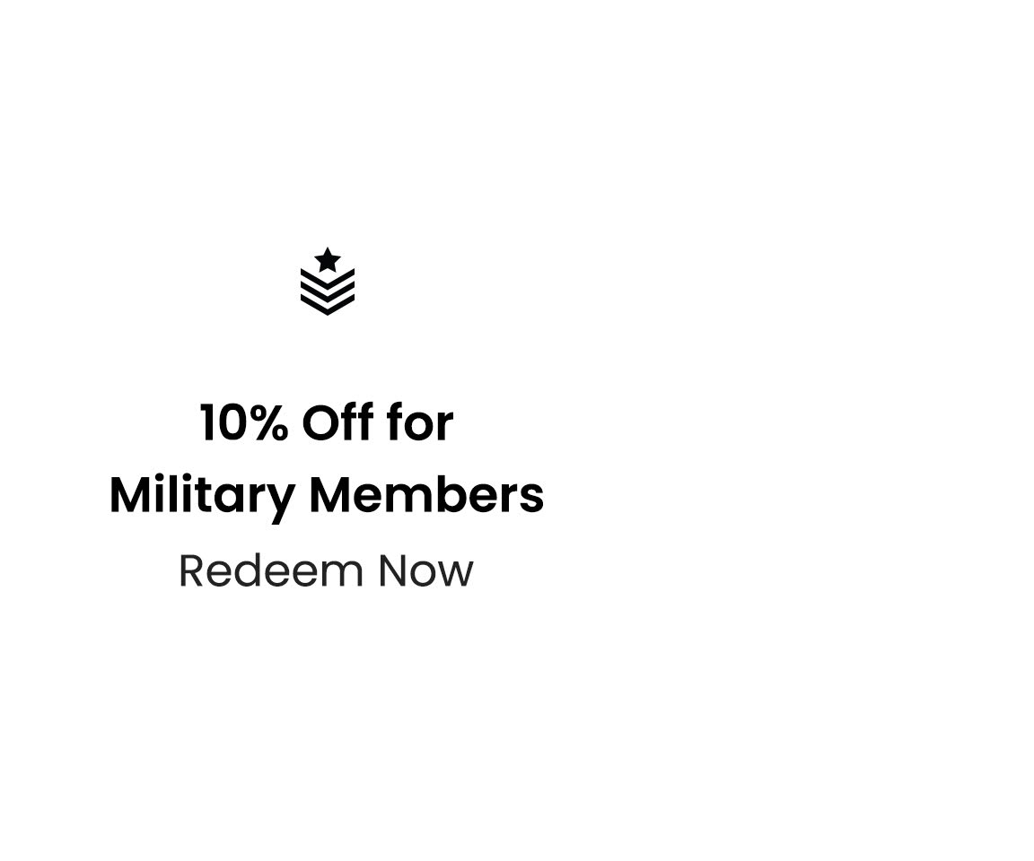 10% Off Military Members