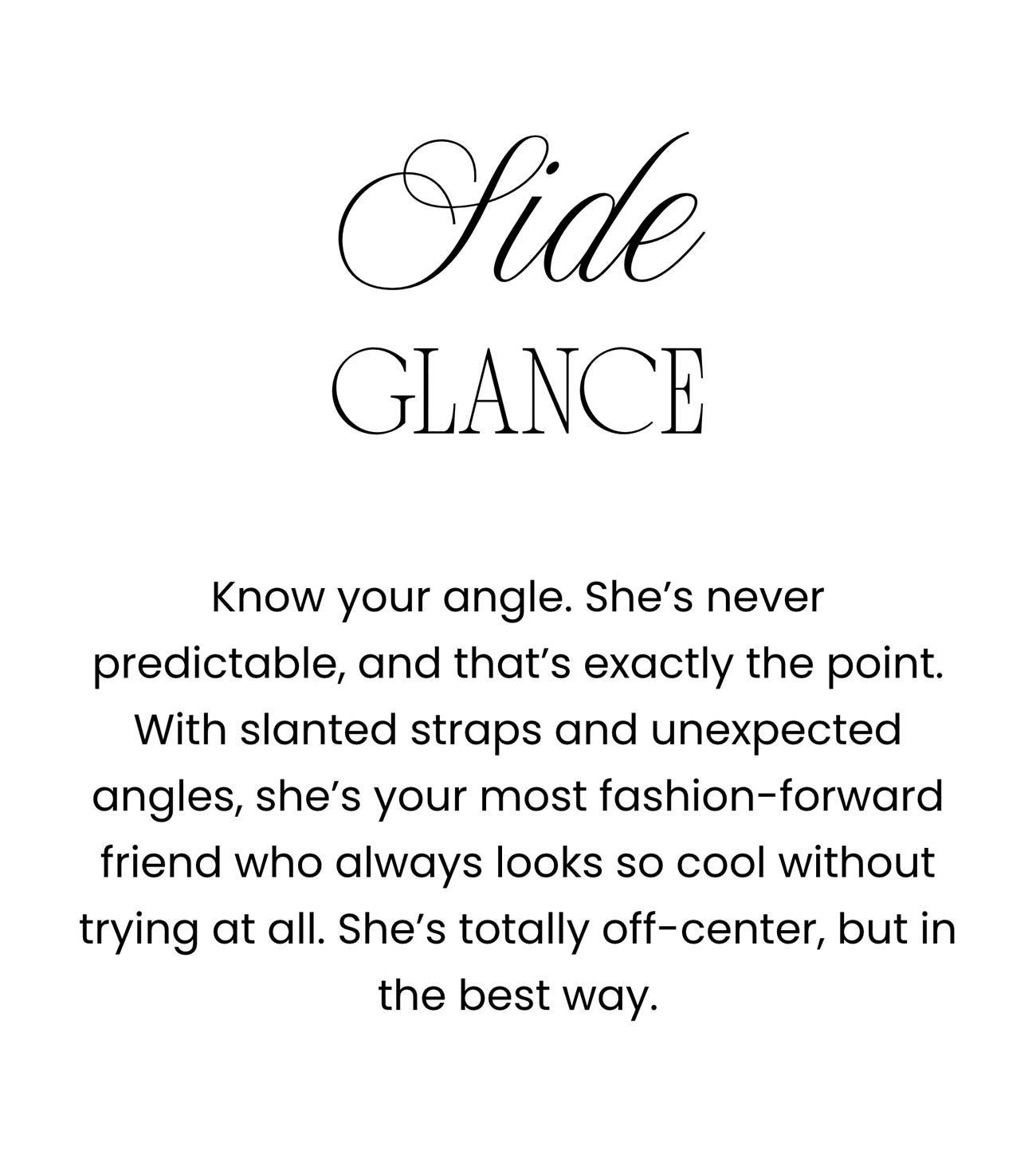 Side Glance