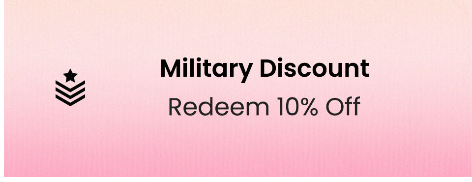 Military Discount | Redeem 10% Off