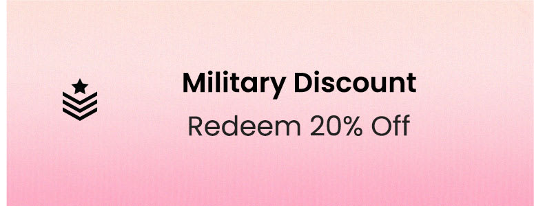 Military Discount | Redeem 20% Off