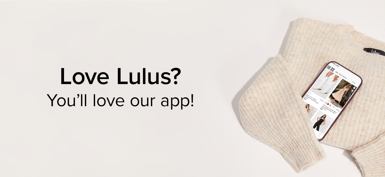 Shop Lulus on Our New Fashion App!
