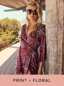 Shop Print and Floral Dresses for Women.