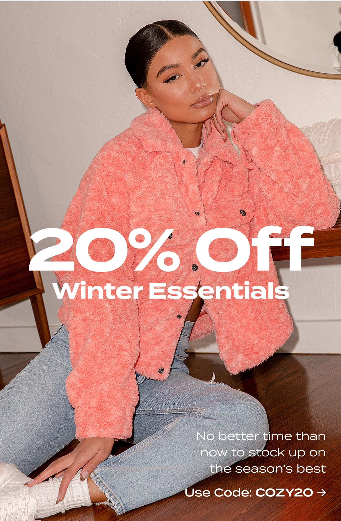 20 off winter essentails