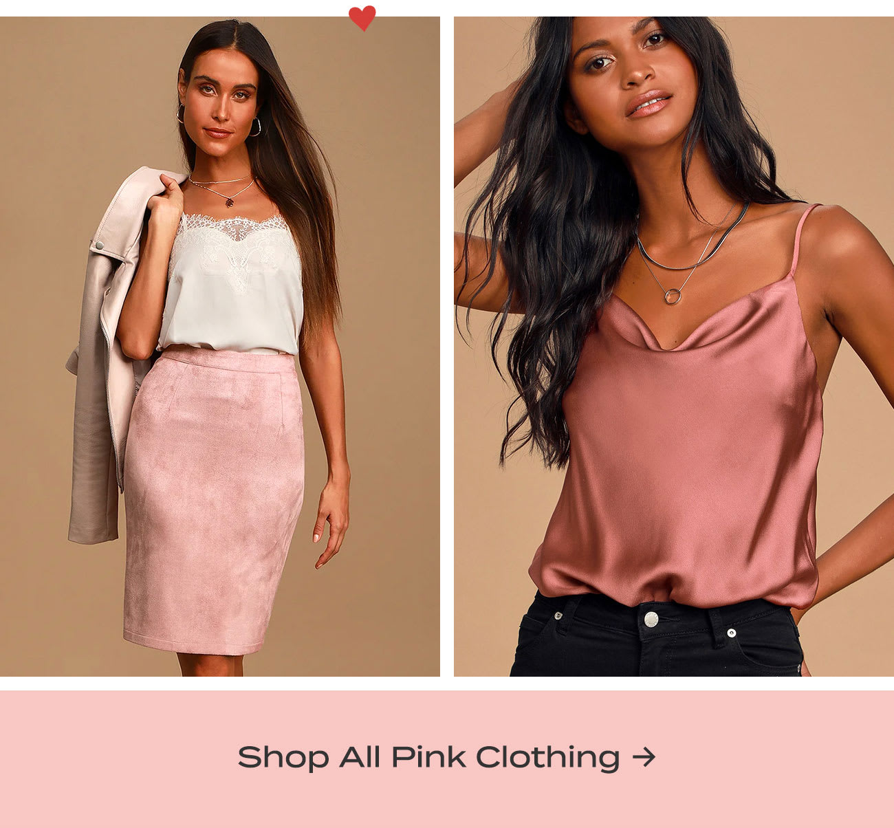 pink clothing 