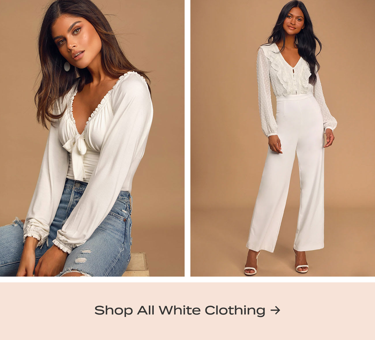 white clothing 