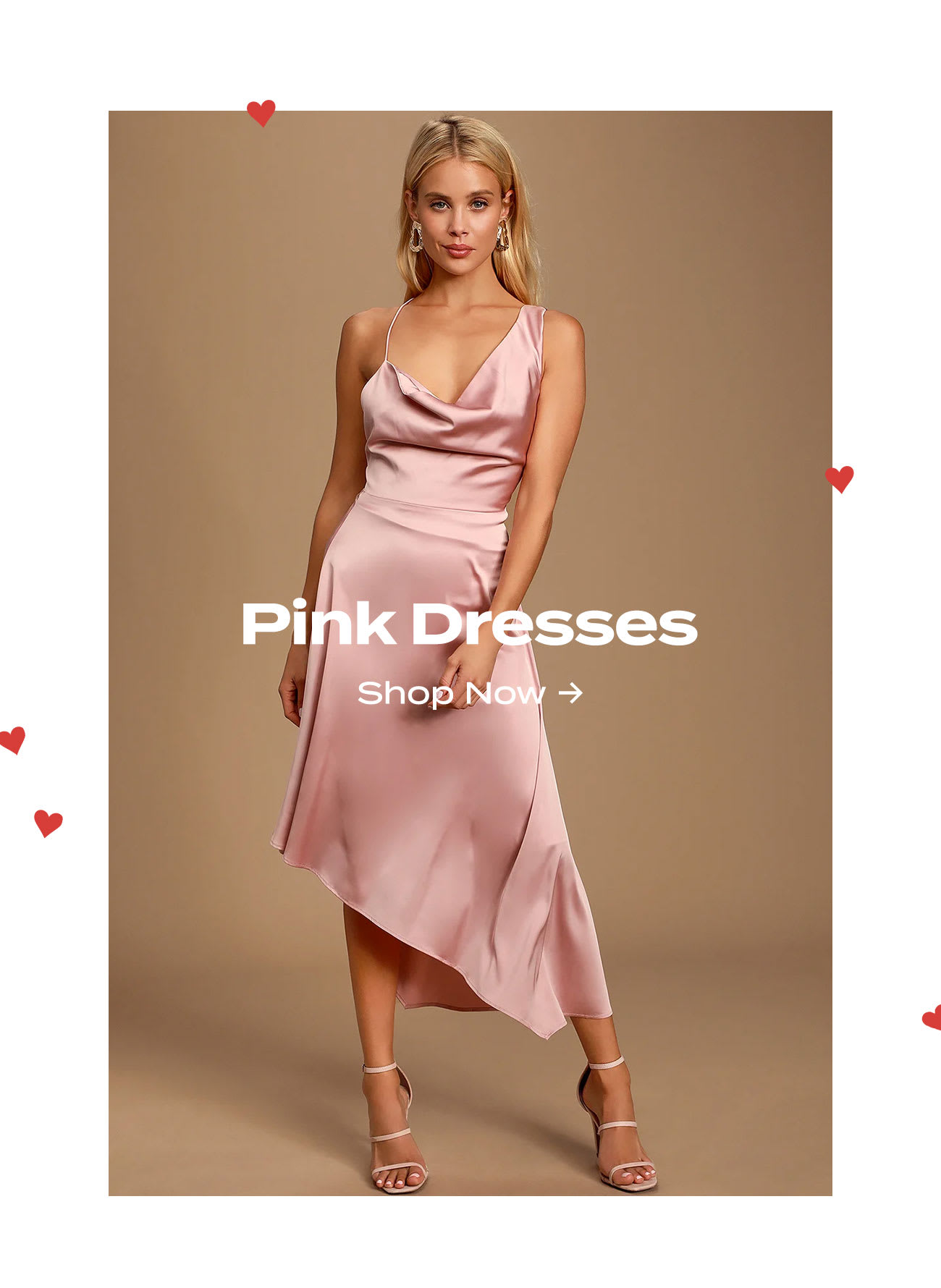 pink dresses