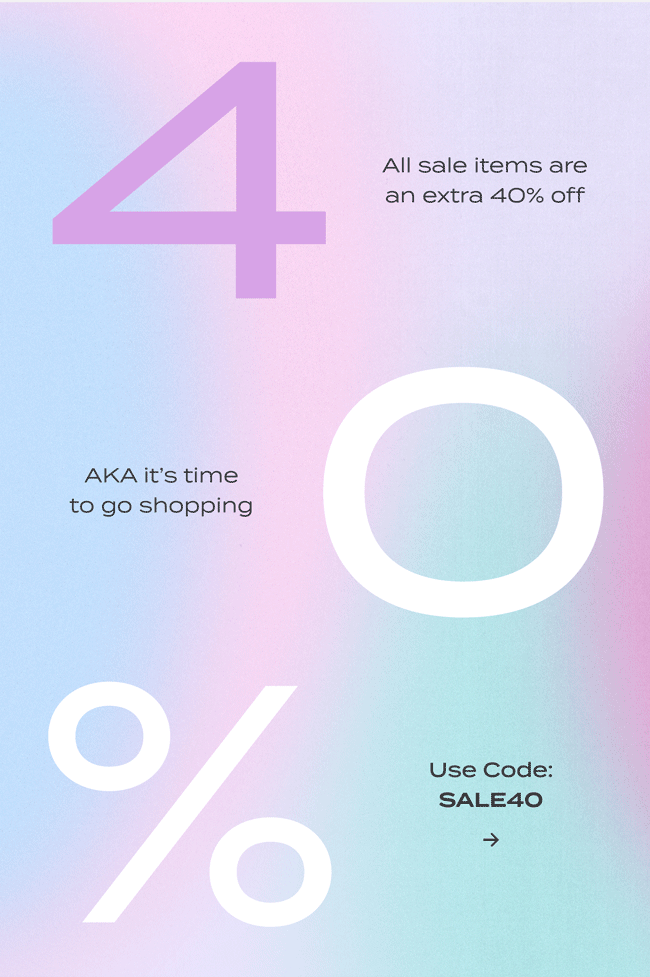 take an extra 40 off al sale 