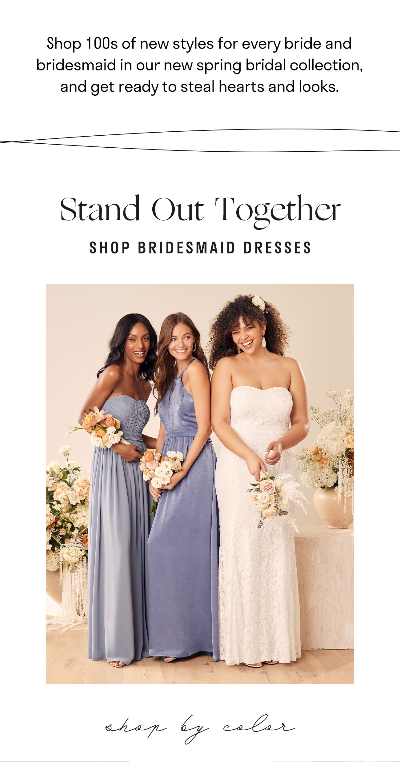 shop bridesmaid dresses