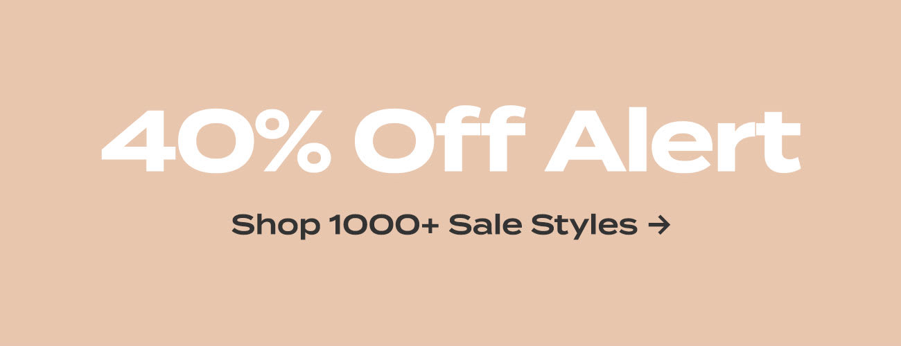 40% off sale 