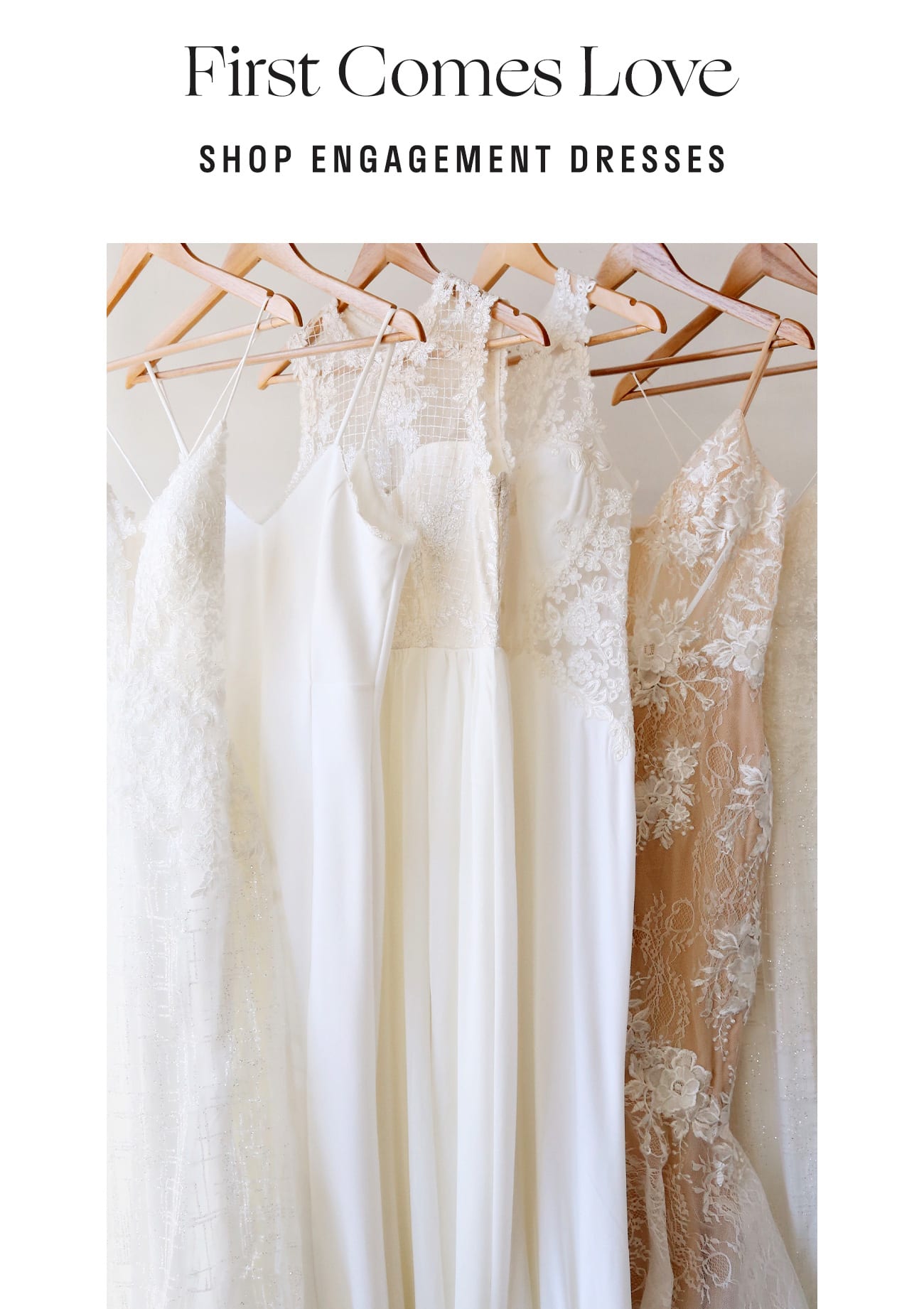 Engagement dresses