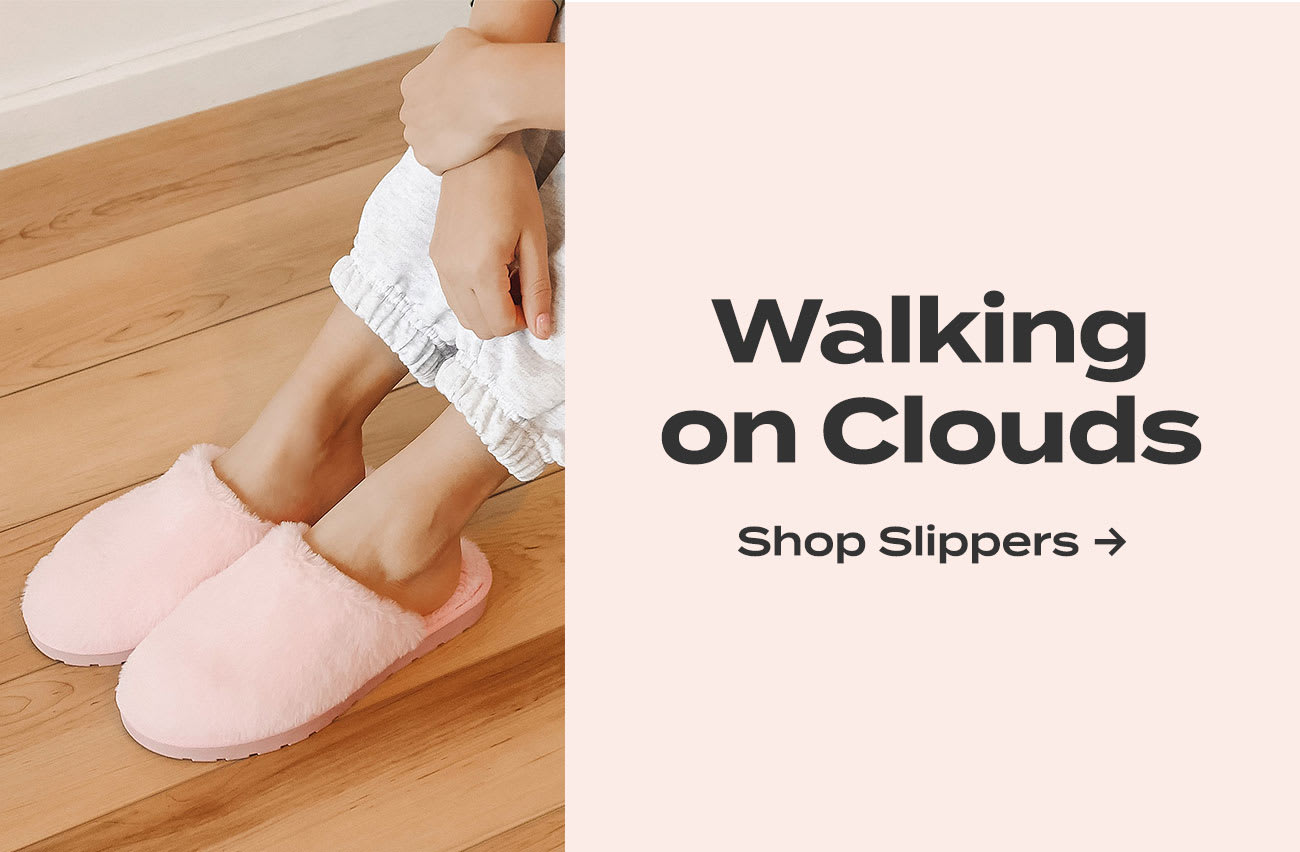 walking on clouds