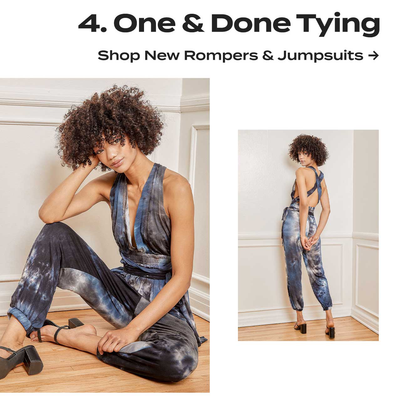 shop rompers and jumpsuits 