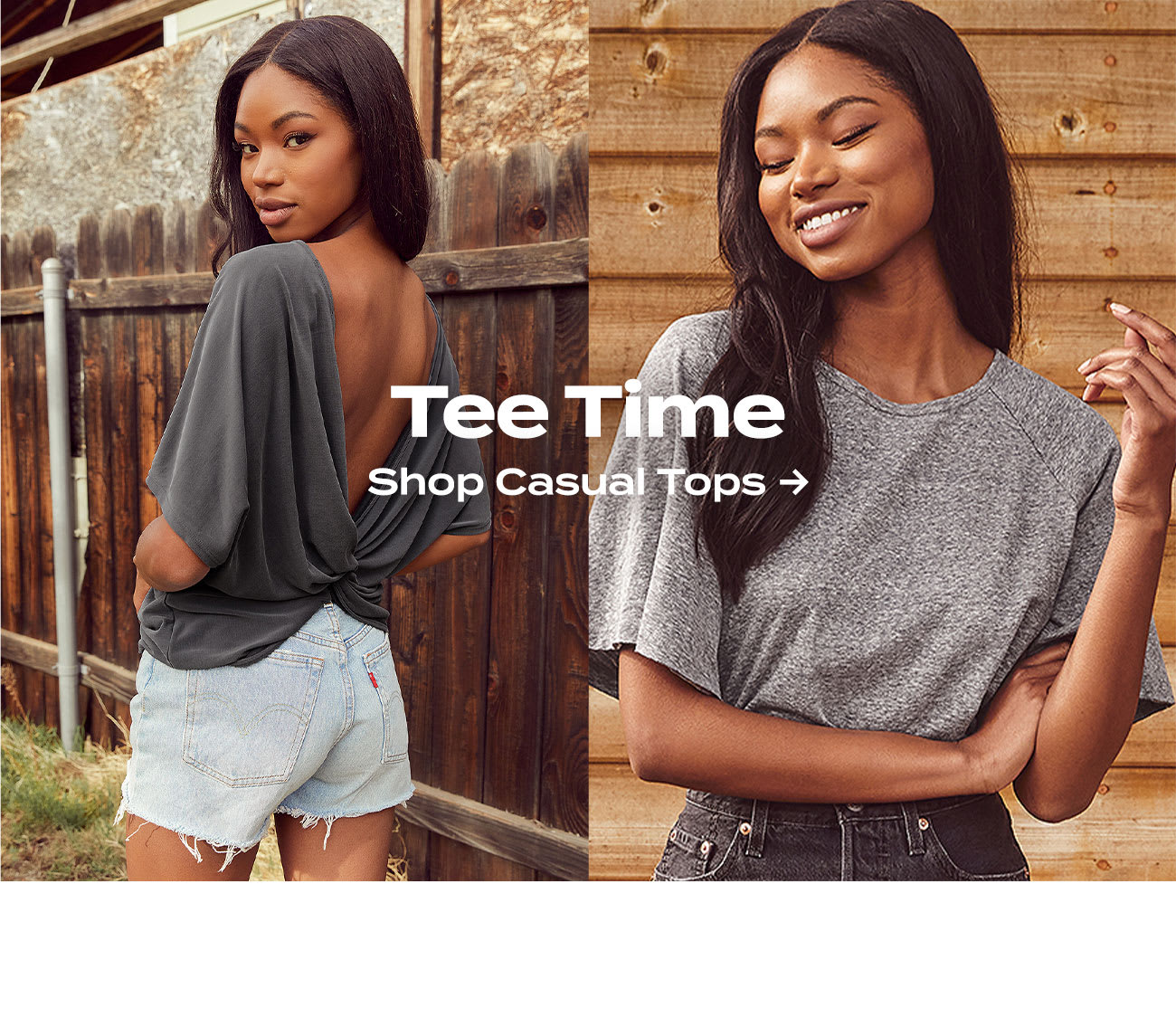 tee time - shop casual tops 