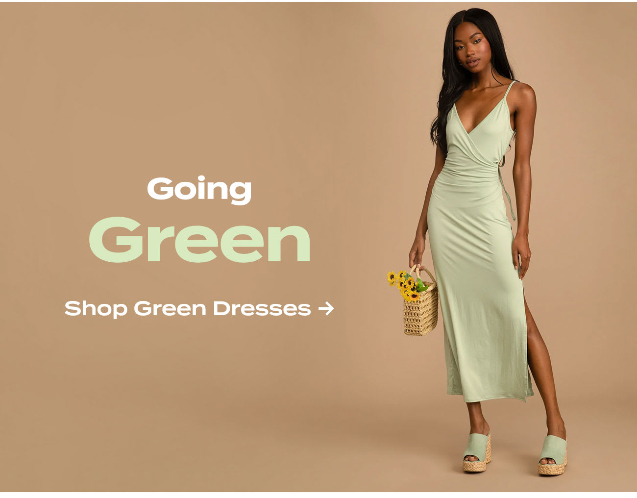green dresses
