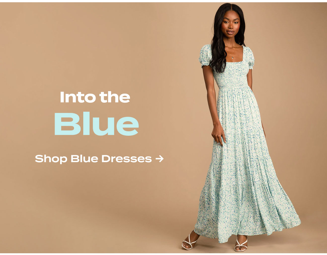 blue dresses