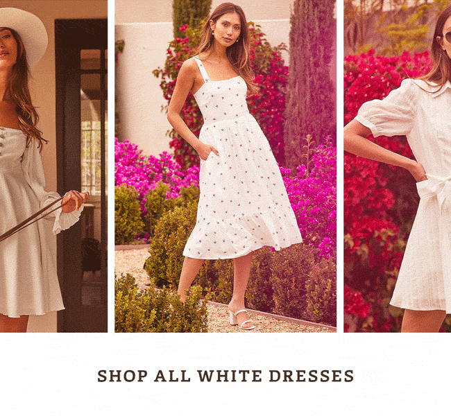 white dresses