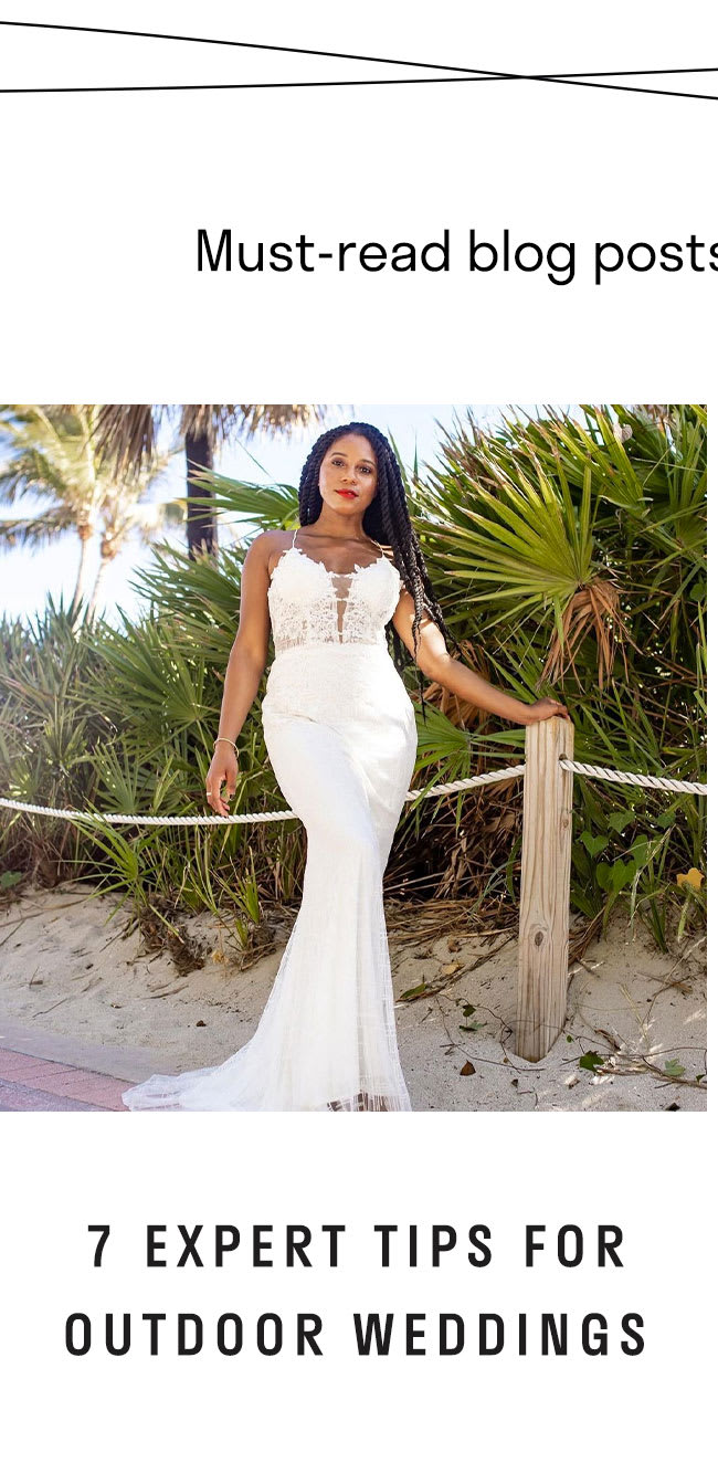 blog - how to plan for outdoor wedding