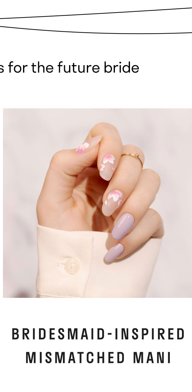 beauty blog - mismatched flower nails