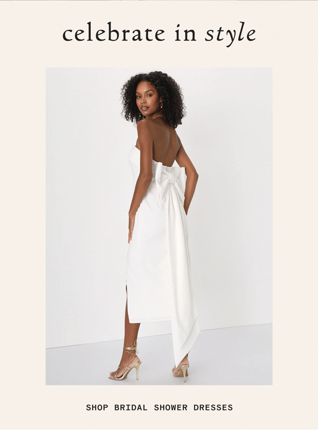 Lulu's bridal shop sale