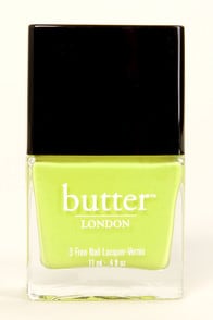 Butter London Wellies Chartreuse Nail Lacquer at Lulus.com!