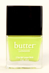 Butter London Wellies Chartreuse Nail Lacquer at Lulus.com!