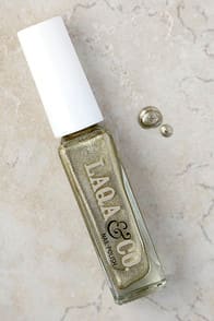 LAQA & Co. Chubs Gold Nail Polish at Lulus.com!
