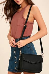 Perfect Grade Black Purse at Lulus.com!