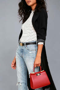CANDY APPLE RED HANDBAG at Lulus.com!