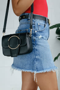 CONSTANSO BLACK PURSE at Lulus.com!