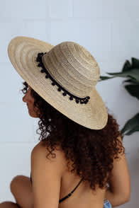 SPARKLING SANDS GOLD STRAW SUN HAT at Lulus.com!