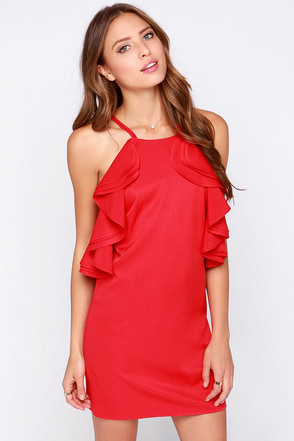 Sexy Red Dress - Backless Dress - Sleeveless Dress - $41.00