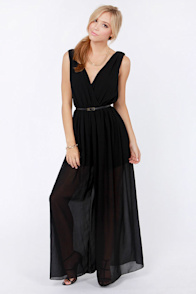 Sexy Black Jumpsuit - Wide-Leg Jumpsuit - Sleeveless Jumpsuit - $47.00