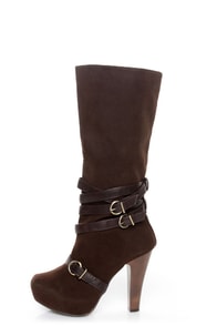 qupid boots brown