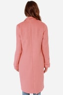 Somedays Lovin' Venkman - Wool Coat - Blush Pink Coat - $143.00