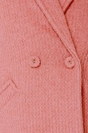 Somedays Lovin' Venkman - Wool Coat - Blush Pink Coat - $143.00