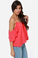 Cute Pink Top - Off-the-Shoulder Top - Pink Shirt - $43.00