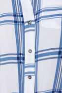 ivory plaid shirt