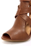 cute tan booties