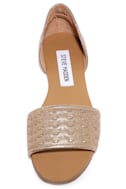 Steve Madden Taylerr - Dusty Gold Sandals - Flat Sandals - $59.00
