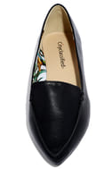 pointed loafer flats
