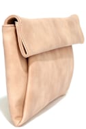 Taupe Clutch - Stylemark by Mutterperl by Stylemark by Mutterperl