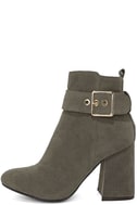 grey suede stiletto ankle boots