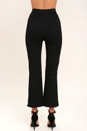 Chic Black Cropped Jeans - Cropped Flare Jeans - Kick Flares - $56.00