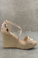 white strappy bridal shoes