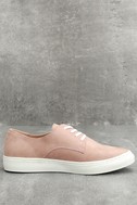 mauve colored sneakers