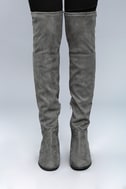 chinese laundry over the knee boots suede