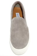 gills grey suede