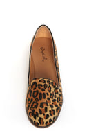 qupid leopard loafers