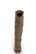 riding boots beige